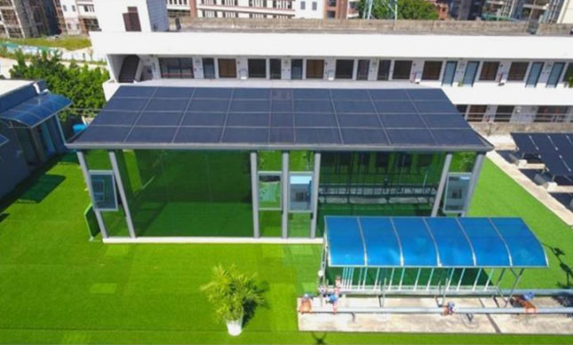 Bipv Solar Roof & Energy Storage Ess-1